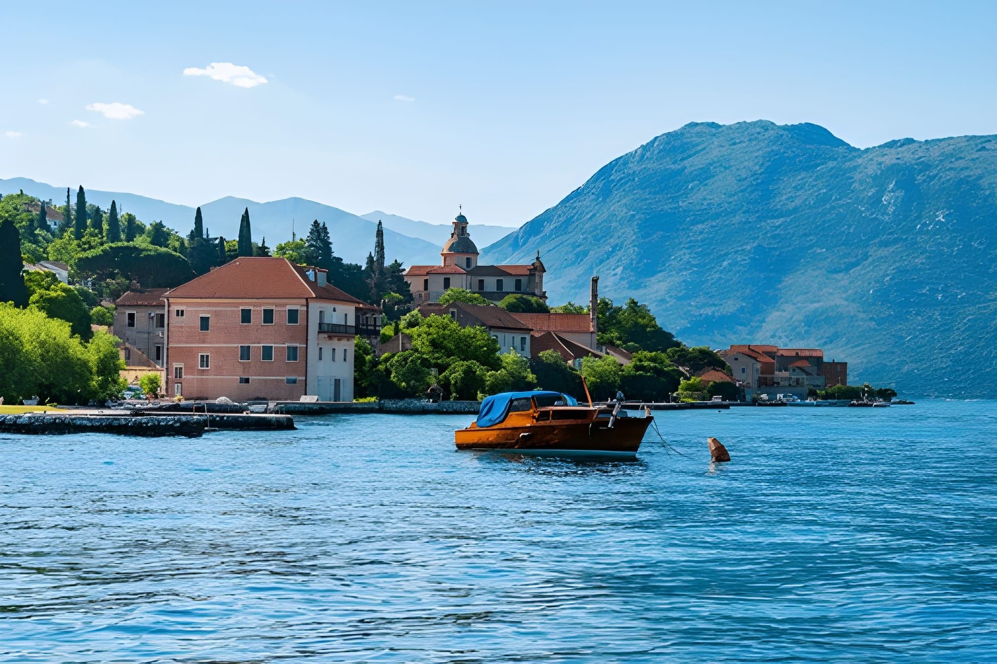 البانيا في الشتاء